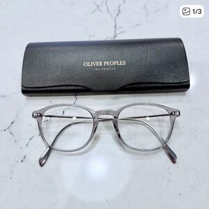 Oliver Peoples OV5338 | Smoky Clear Acetate Eyeglass Frames | 48-18-145